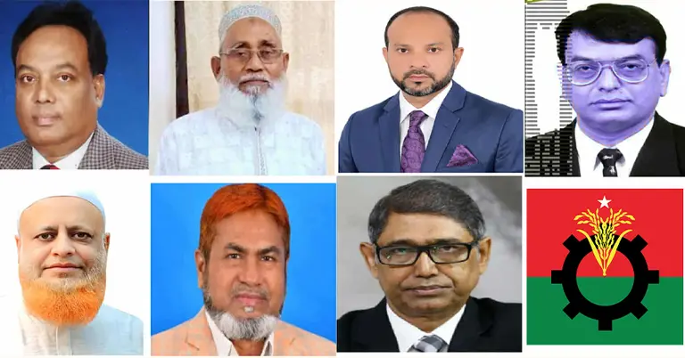 টাঙ্গাইলের ৭টি আসনে ধানের শীষের প্রার্থীরা